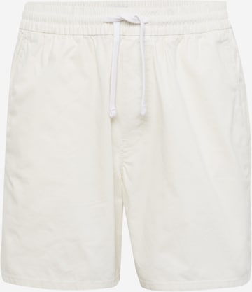 WEEKDAY Regular Панталон 'Olsen' в бяло: отпред
