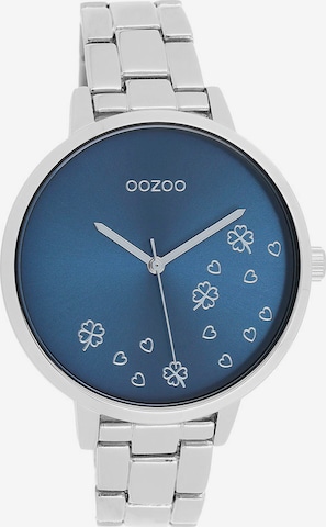 OOZOO Uhr in Blau: predná strana