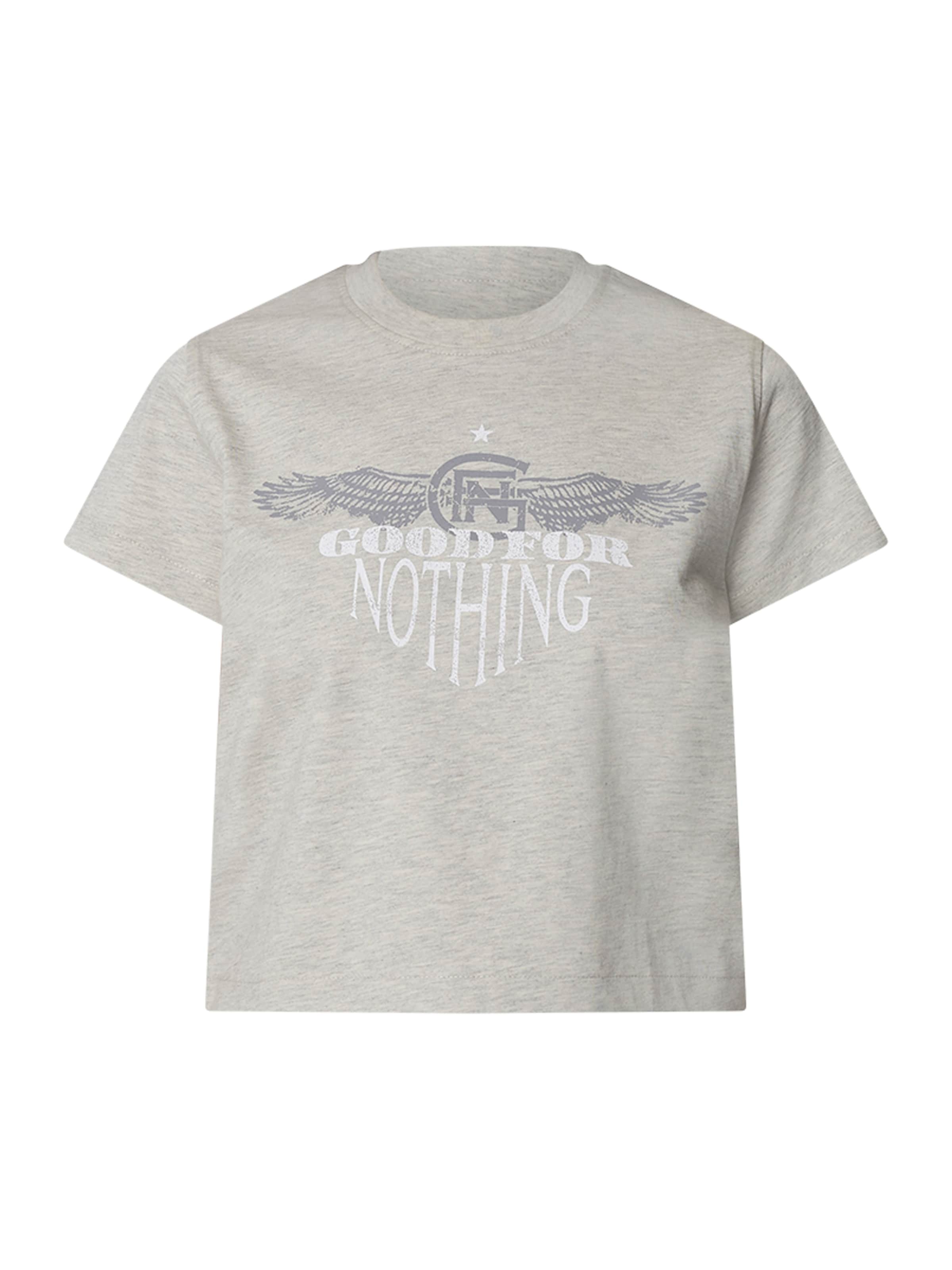Maglietta Good For Nothing di colore grigio chiaro / bianco, Visualizzazione prodotti