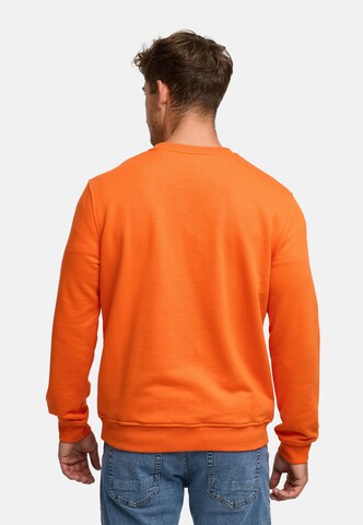 INDICODE JEANS Sweatshirt 'Holt ' in Oranje