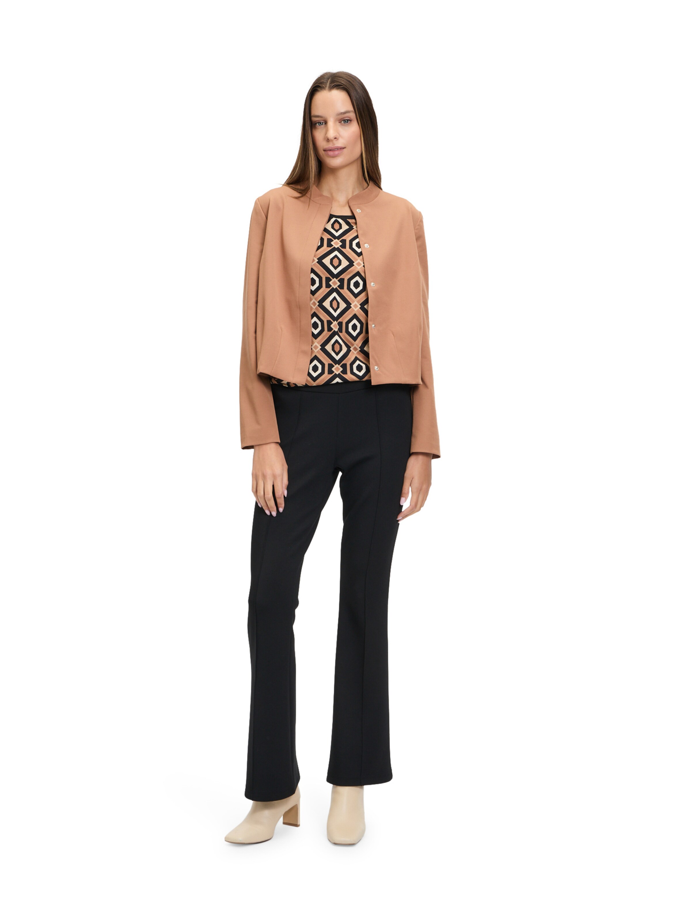 Veste mi-saison Betty Barclay en orange