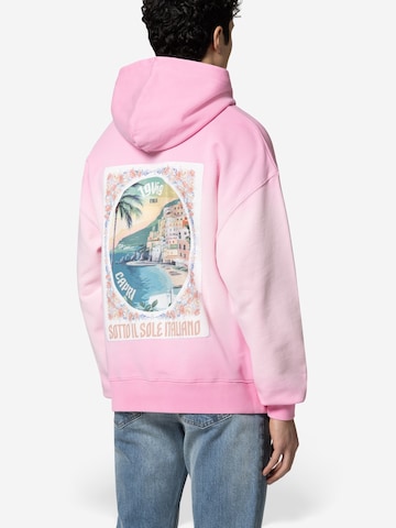 Sweat-shirt 'Quentino' 19V69 ITALIA en rose : devant