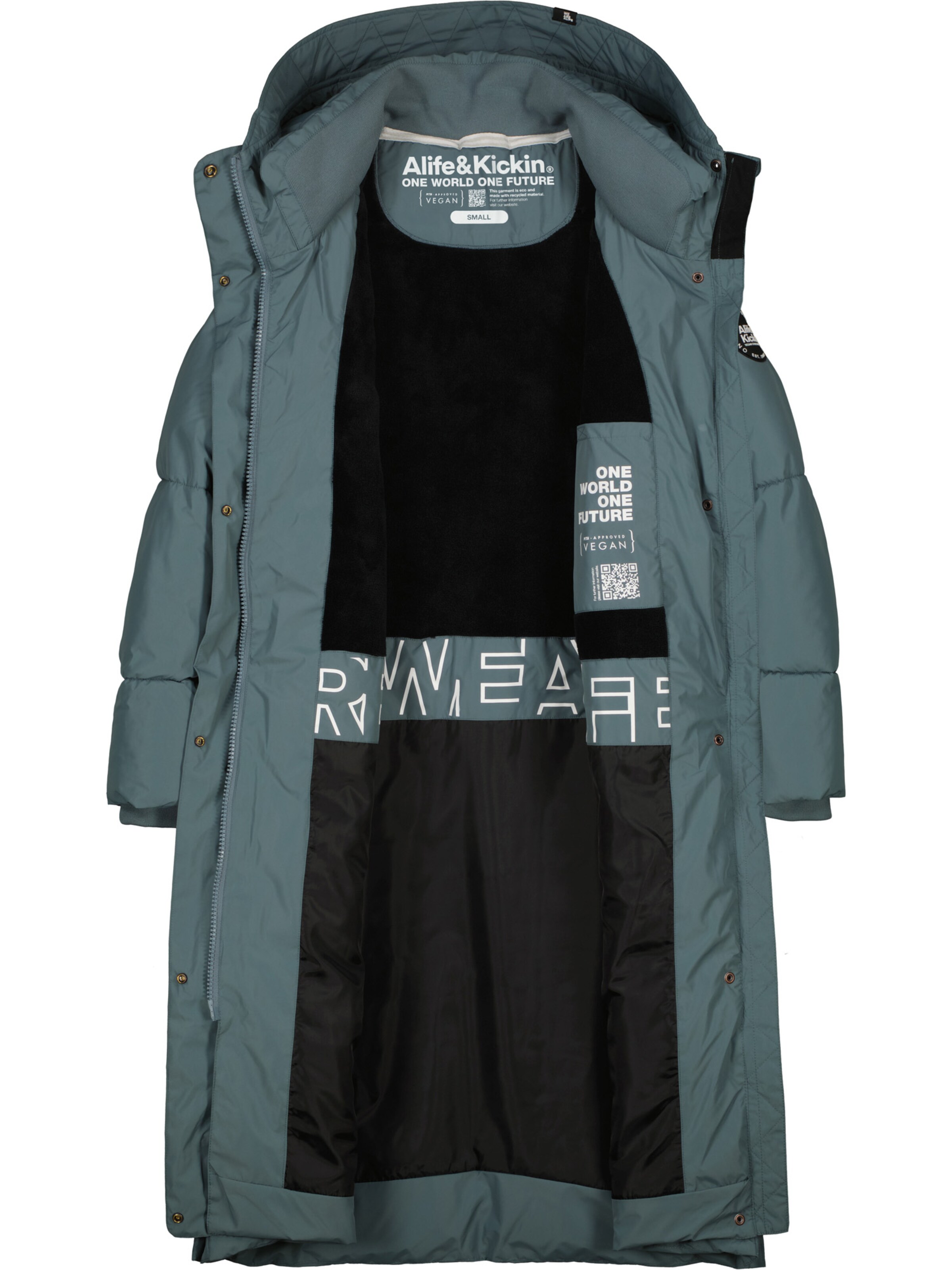 Manteau d’hiver 'Juna' alife & kickin en bleu