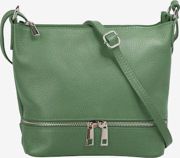 Cluty Crossbody Bag in Green: front