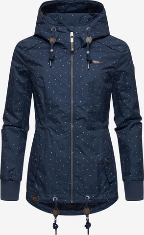 Ragwear Performance Jacket 'Danka' in Blue: front