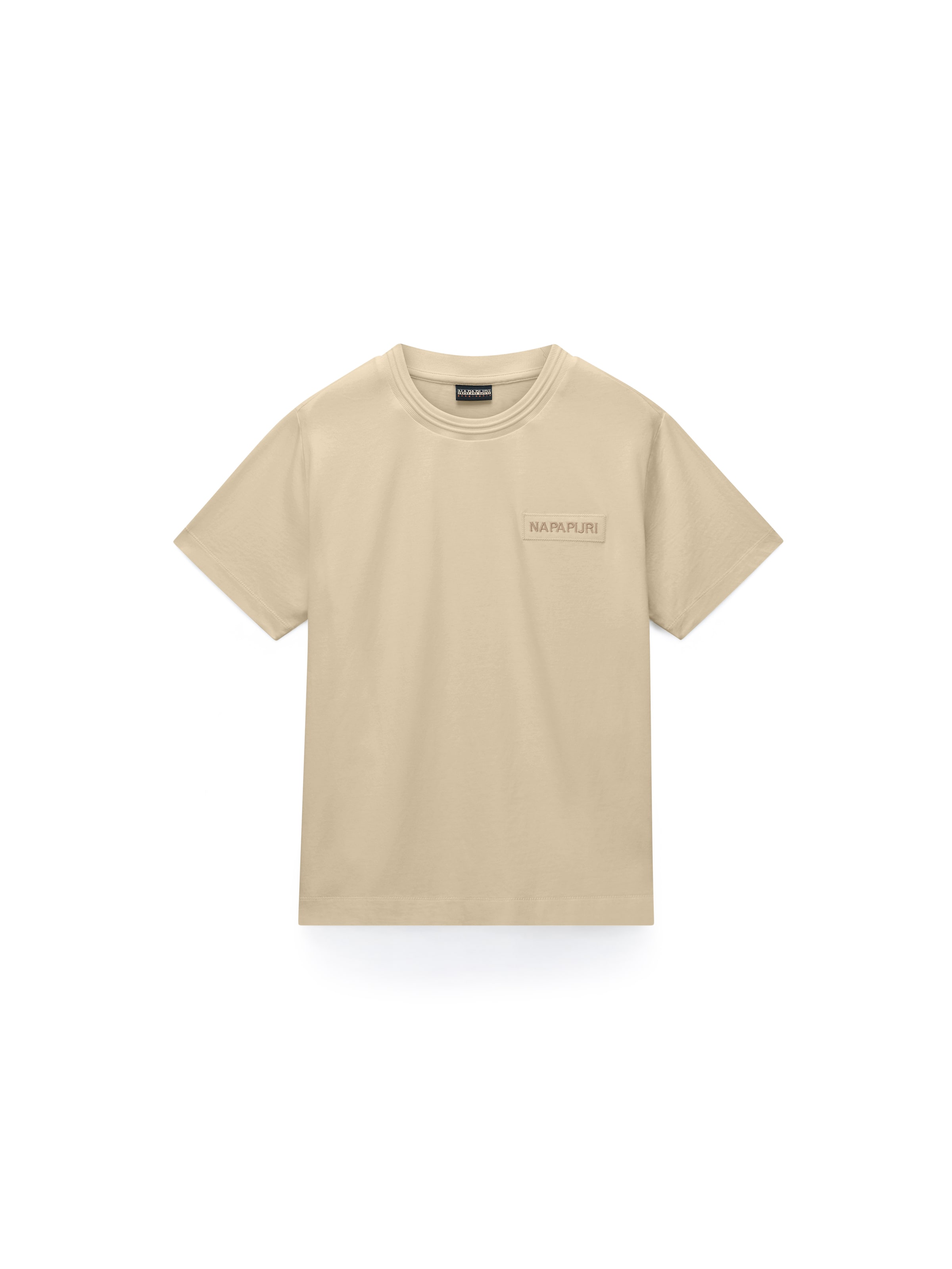 NAPAPIJRI Póló 'S-CLARAO SS W' - bézs: elől