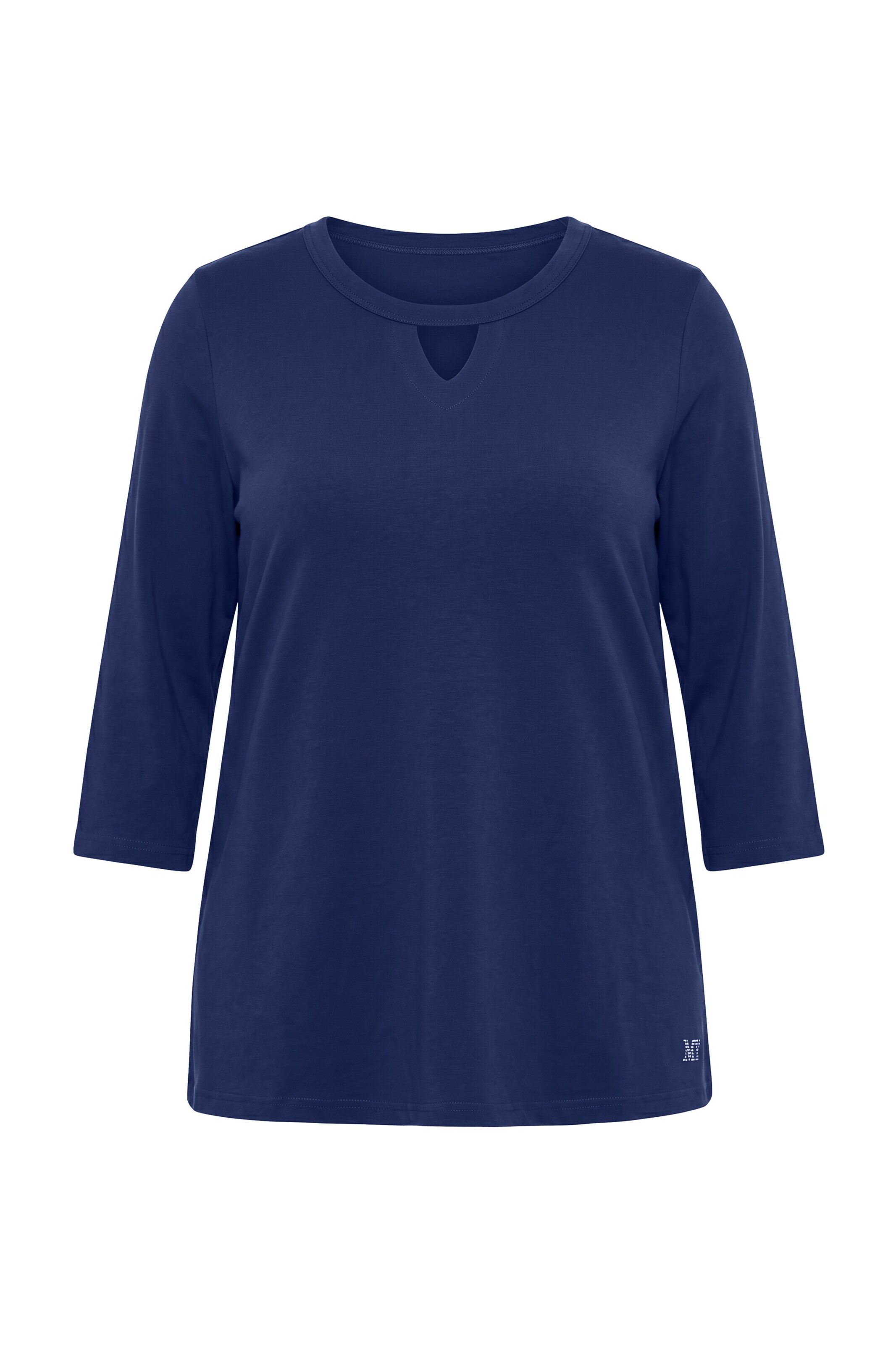 Ulla Popken Shirt in Blau: Vorderseite