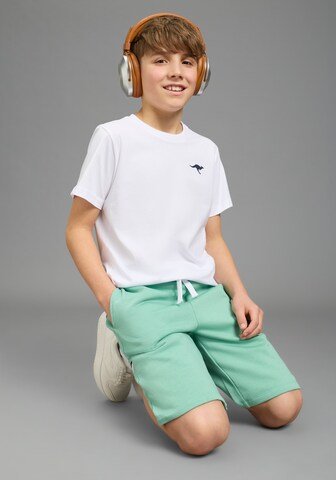 KangaROOS Regular Pants in Green