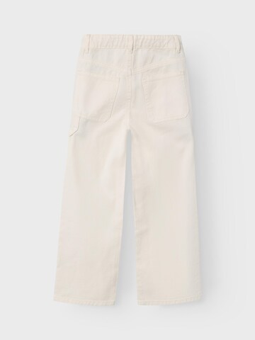 Regular Jeans 'Bella' de la NAME IT pe alb