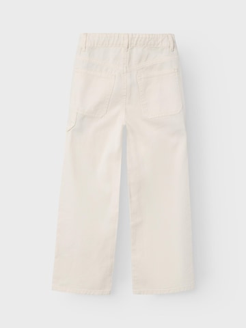 NAME IT Regular Jeans 'Bella' i hvit