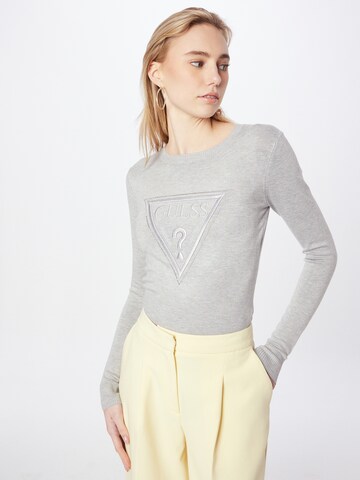 GUESS - Pullover 'Eloise' em cinzento: frente