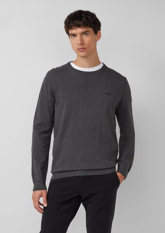 s.Oliver - Jersey en gris: frente