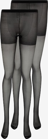 TrendyolNajlonske hulahopke - crna boja: prednji dio