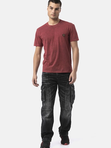 CIPO & BAXX Loosefit Jeanshose 'CD897', Over Size, Loose Fit, Dirty in Schwarz