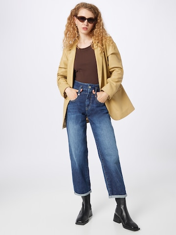 Herrlicher Wide Leg Jeans in Blau