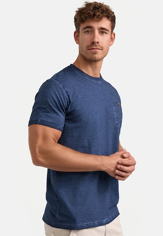INDICODE JEANS Shirt in Blue