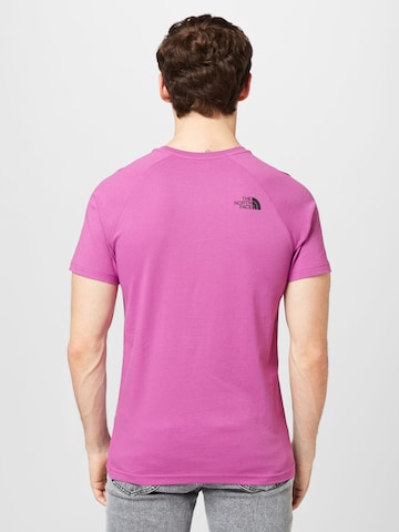 THE NORTH FACE - Regular Fit Camisa em roxo