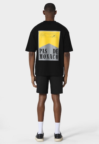 T-Shirt 'Wrapper' Pas De Monaco en noir