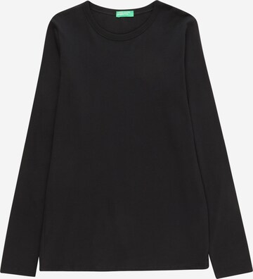 UNITED COLORS OF BENETTON Shirt in Black: front