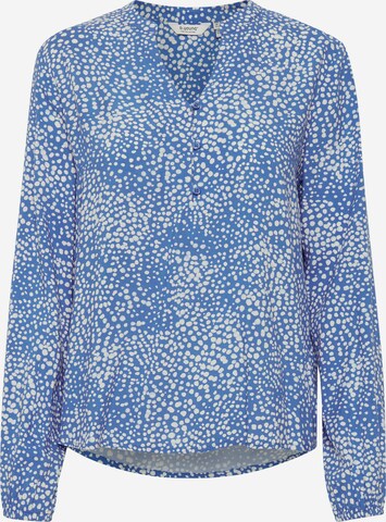 b.young Blouse in Blue: front