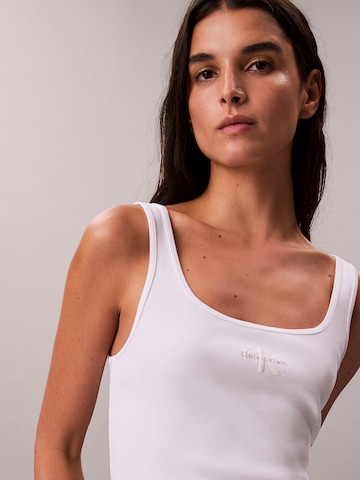 Calvin Klein Jeans Топ в бяло