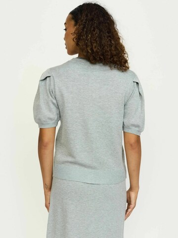 Pulover ' SRMarla ' de la Soft Rebels pe gri: spate
