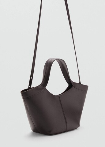 MANGO Shopper in Braun