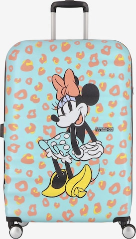 American Tourister Trolley 'Wavebreaker Disney' in Grün: Vorderseite