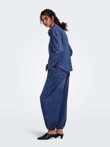 ONLY Bluse i blå