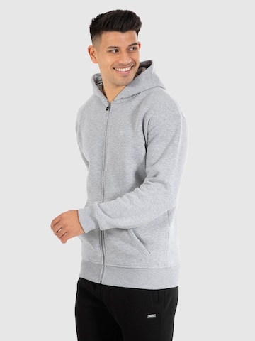 Smilodox Sweat jacket ' Raik ' in Grey