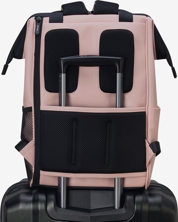 Delsey Paris Backpack 'Turenne' in Pink