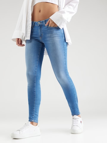 Tommy Jeans Skinny Jeans in Blue: front