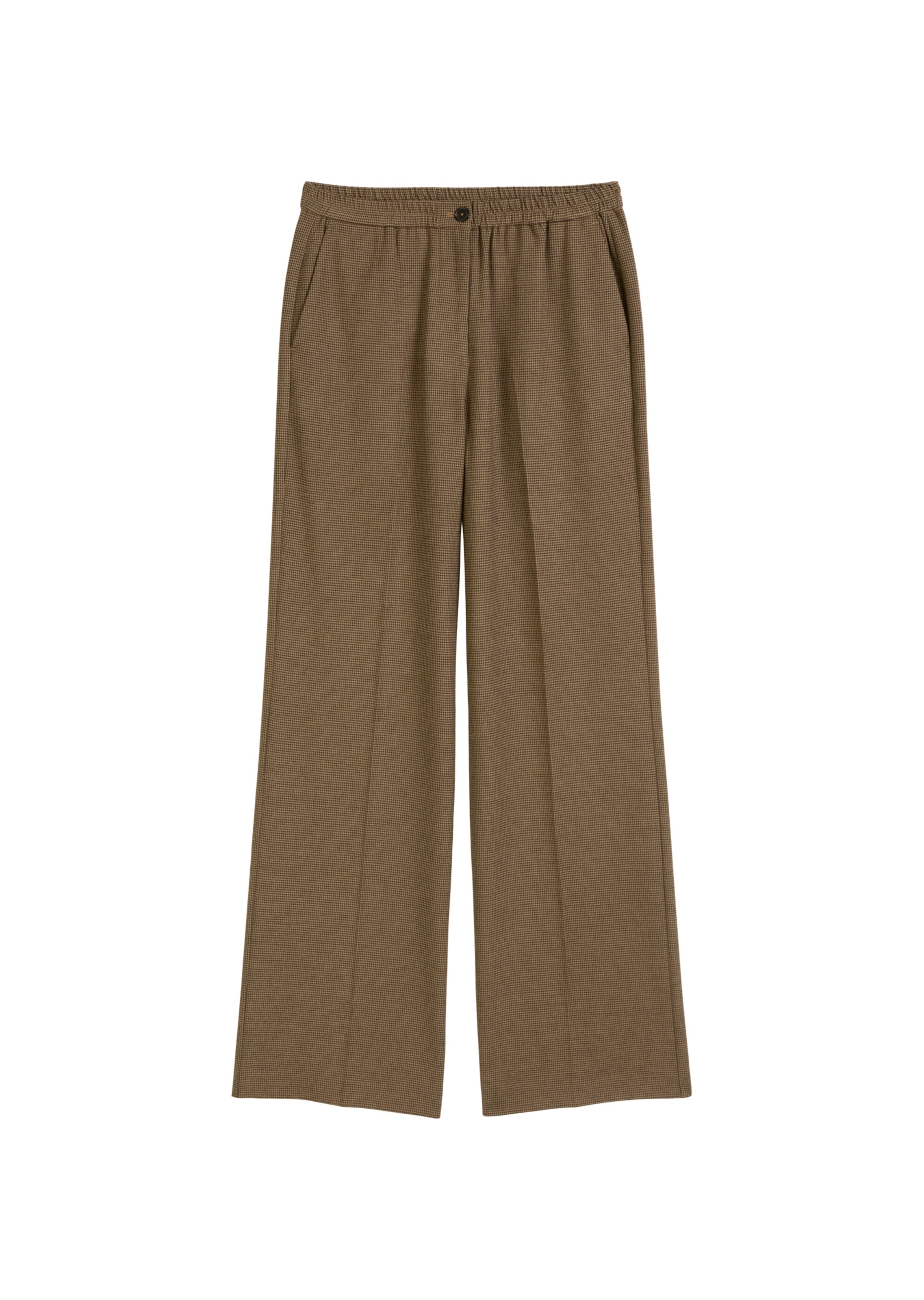 Marc O'PoloLoosefit Hlače - bež boja: prednji dio