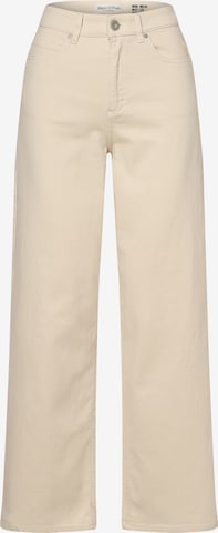 Marc O'Polo Wide leg Jeans 'Nelis' in Beige: front