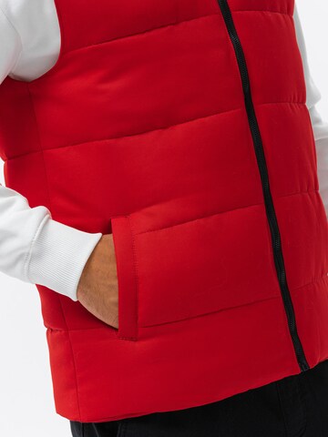 Ombre Vest 'V36' in Red