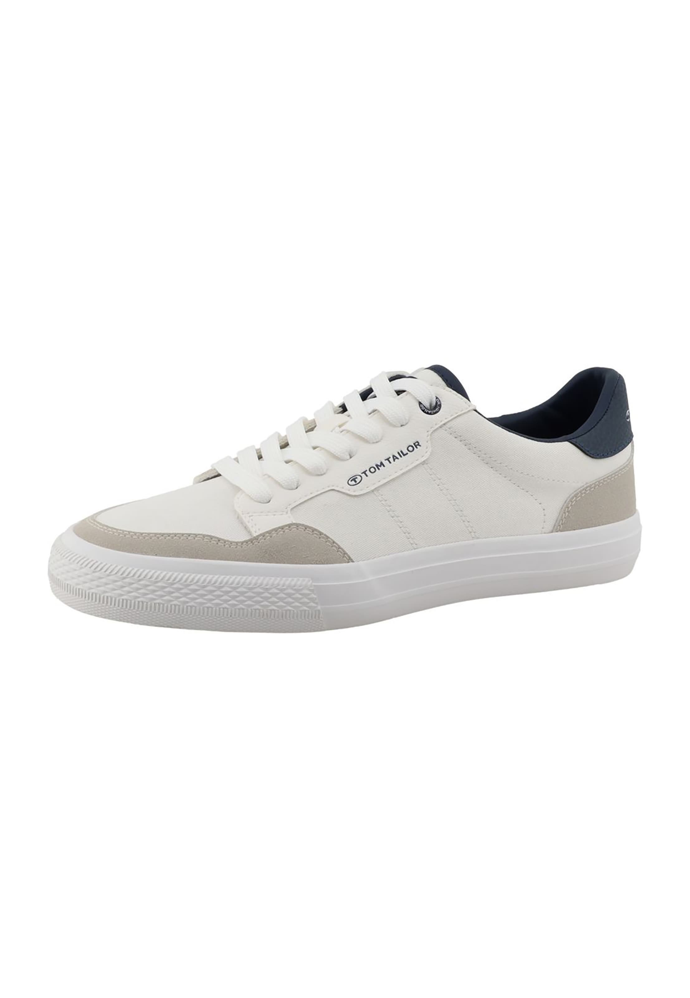 TOM TAILOR Sneakers laag in Wit: voorkant