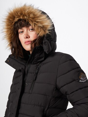 Superdry Winter jacket 'Fuji' in Black