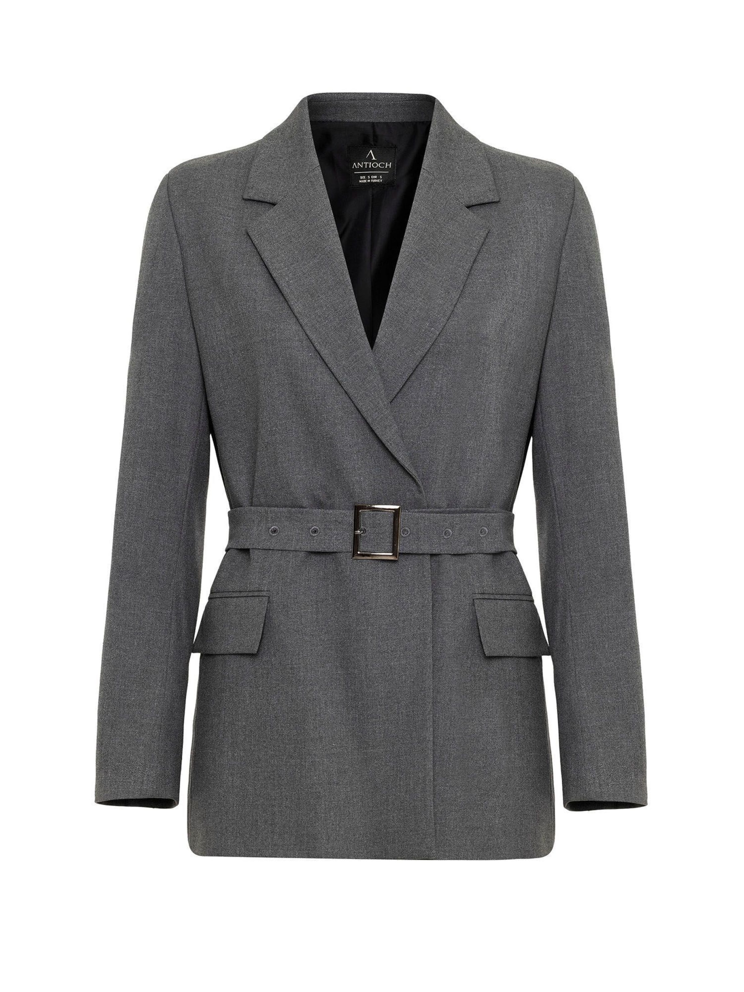 pelēks Antioch Žakete: no priekšpuses