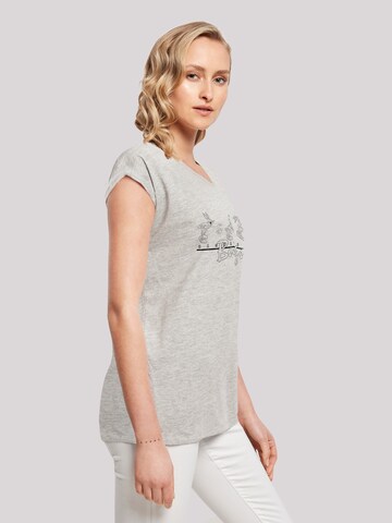 T-shirt 'Looney Tunes Basketball Bugs' F4NT4STIC en gris