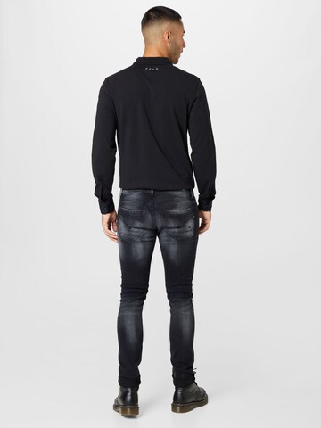 Coupe slim Jean 'GEORGE' Dondup en noir