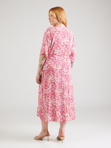 ONLY Carmakoma Dress 'CARMARRAKESH' in Pink