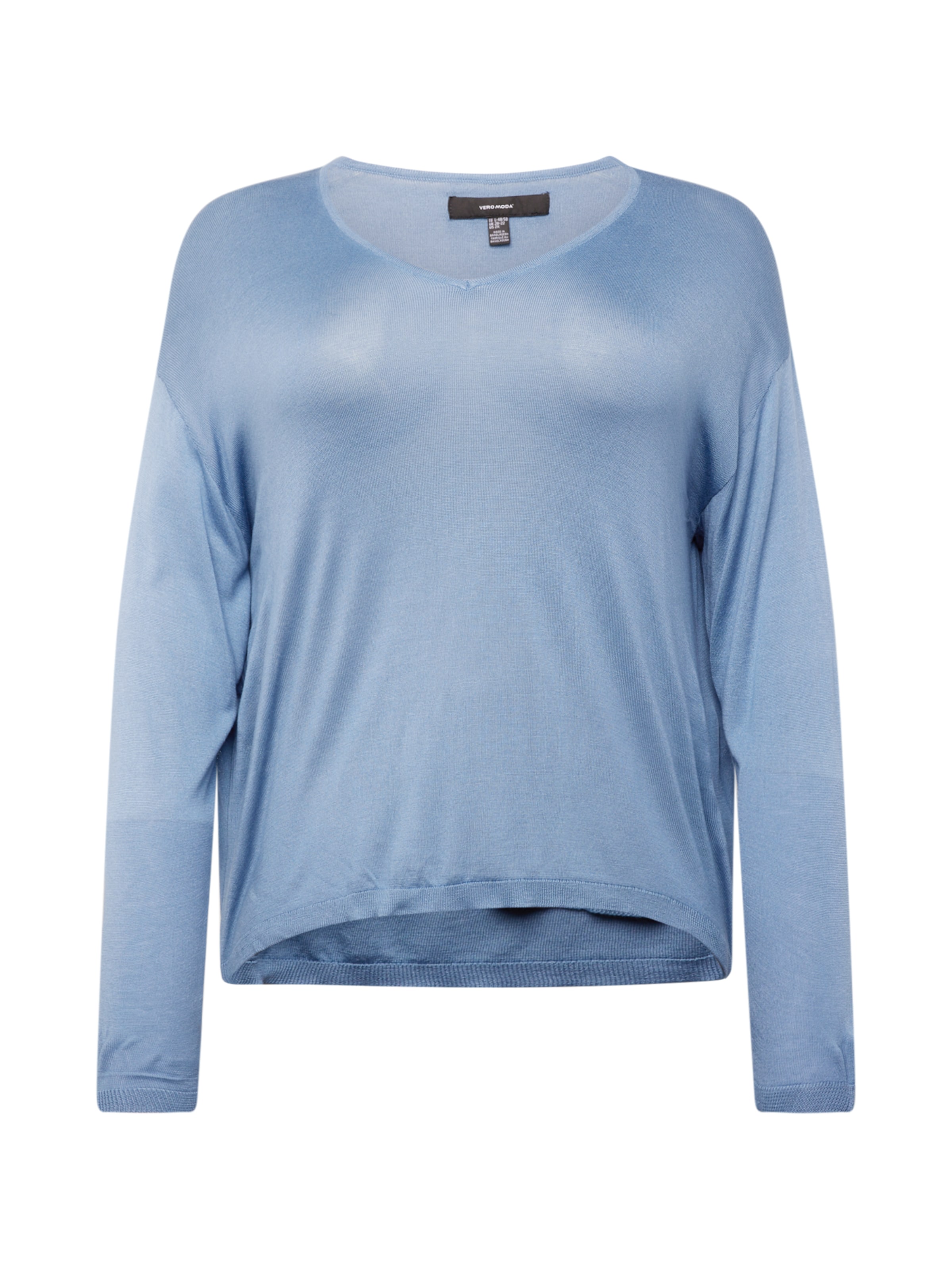 Vero Moda Curve Pullover i blå: forside