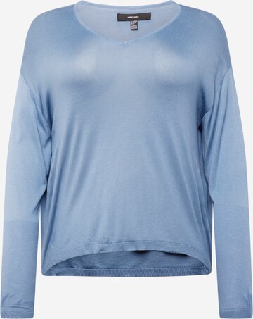 Vero Moda Curve Pullover in Blau: predná strana