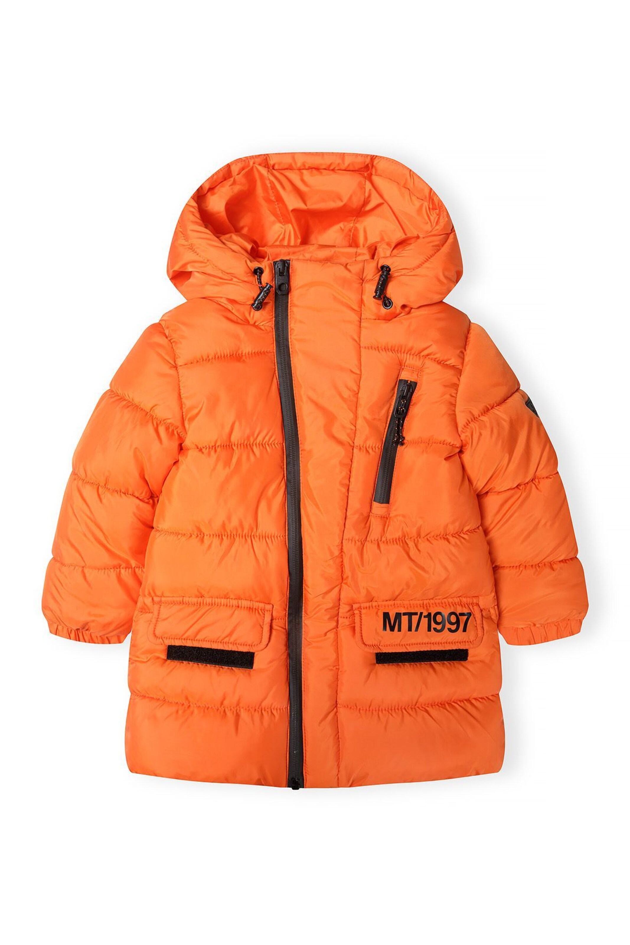 MINOTI Winterjacke in Orange: Vorderseite