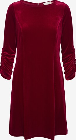 Cream Jurk 'Pativa' in Rood: voorkant