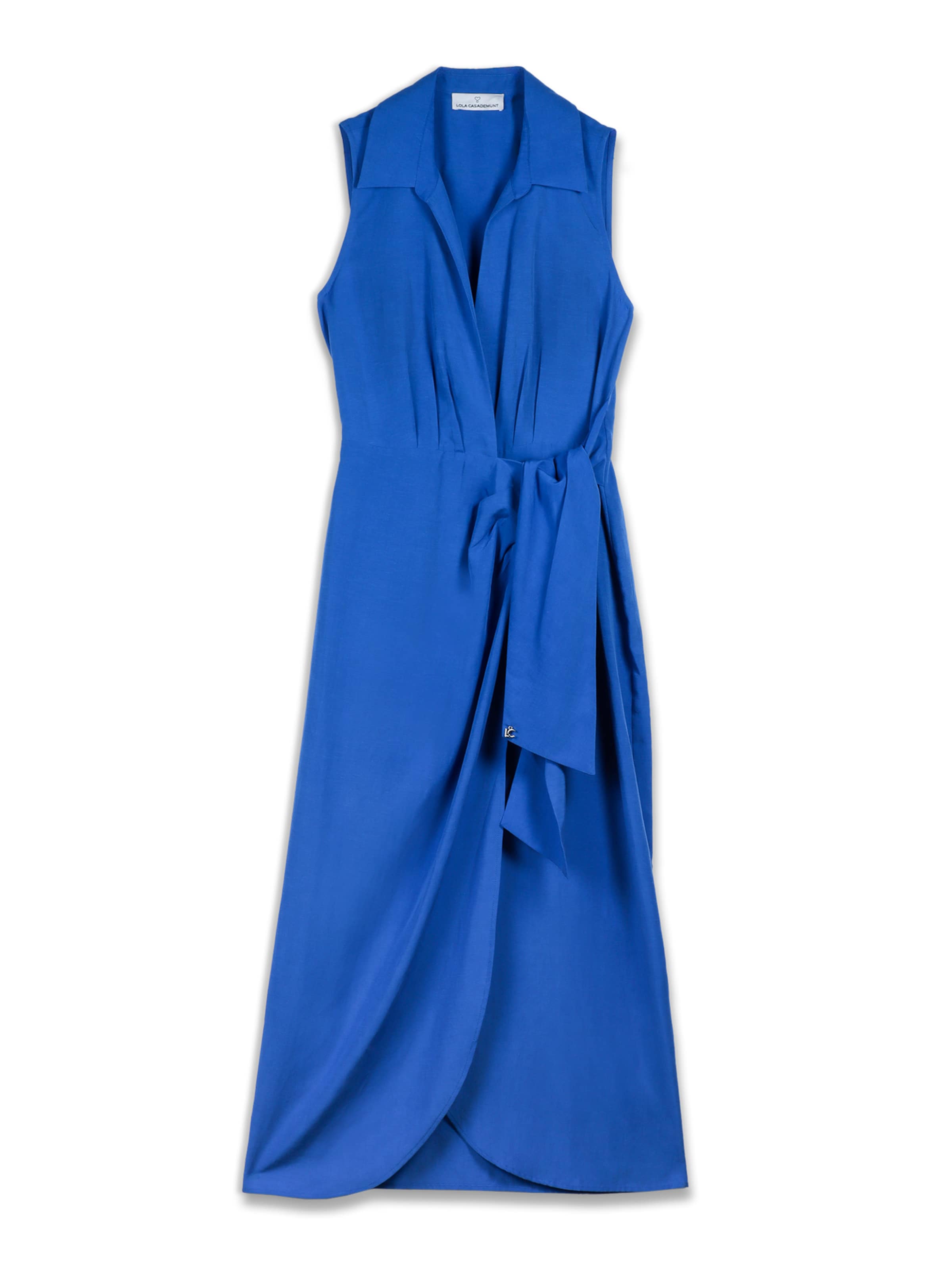 Lola Casademunt Obleka | modra barva: sprednja stran