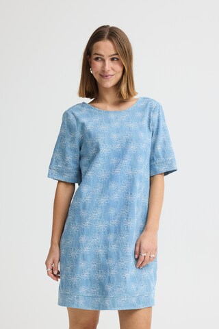 ICHI Kjole 'IHOdette' i blå: forside