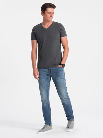 T-Shirt Ombre en gris