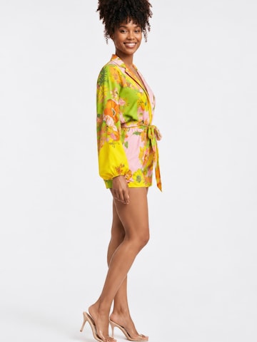 Fulgor Jumpsuit i blandingsfarvet