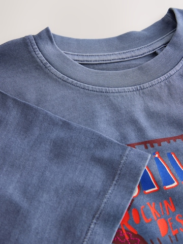 T-Shirt Next en bleu